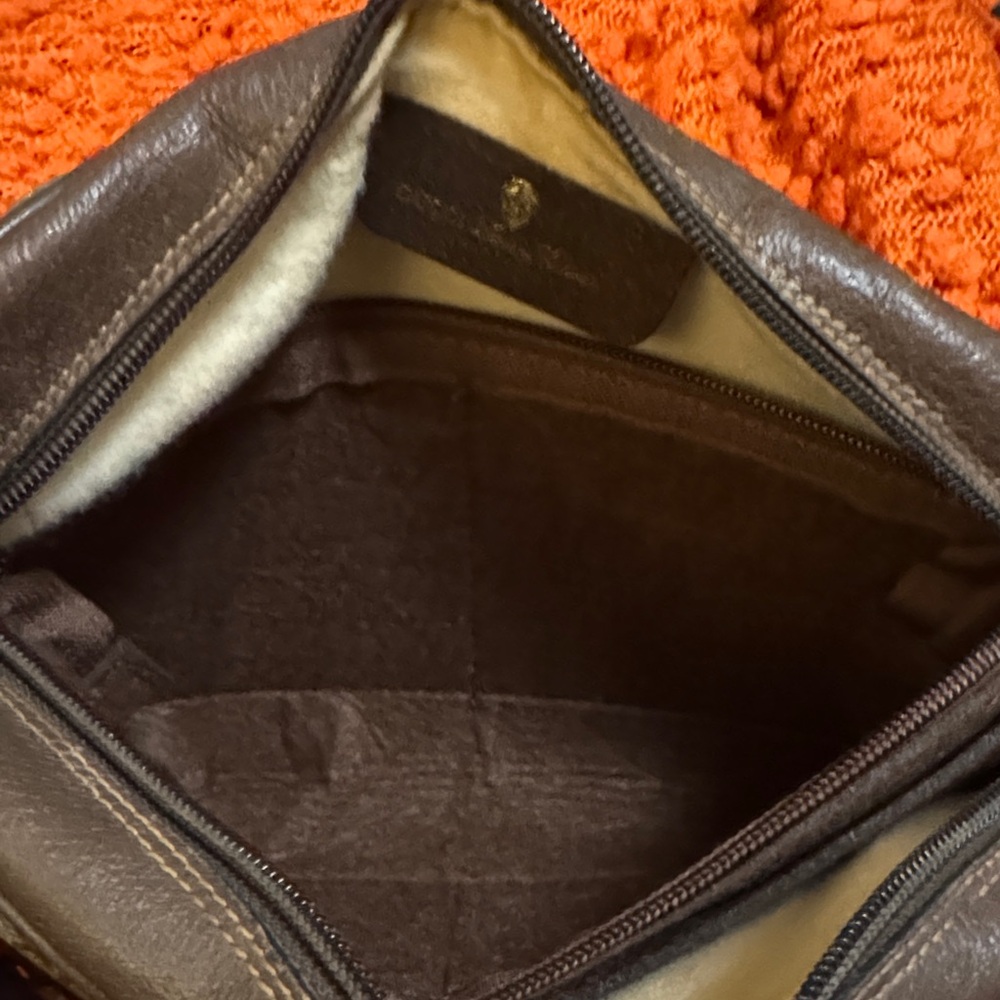 Gucci Sherry Line Brown and Tan Messenger Bag - Picture 11 of 13